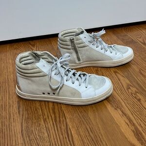 P448 Italian Skate High Top Sneakers - Size 40